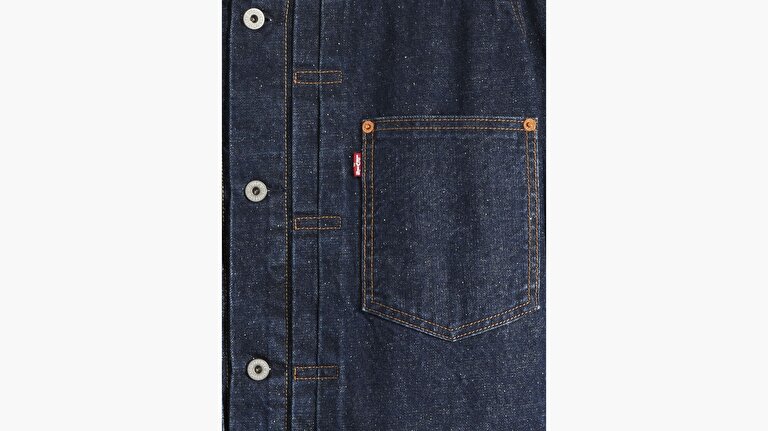 Type I Trucker Selvedge Denim Jean Ceket