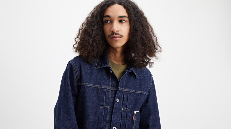 Type I Trucker Selvedge Denim Jean Ceket