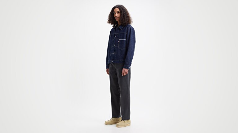 Type I Trucker Selvedge Denim Jean Ceket