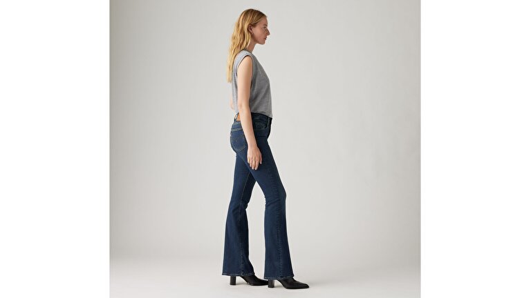 726™ High Rise Flare Kadın Jean Pantolon - Blue Swell