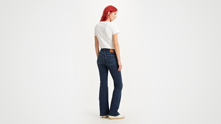 726™ High Rise Flare Kadın Jean Pantolon - Blue Swell
