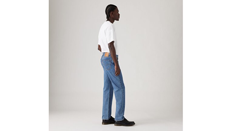 555™ Relaxed Straight Erkek Jean Pantolon - Blue Essentials