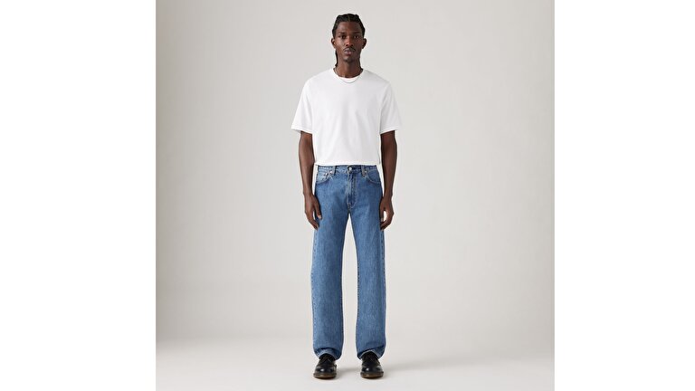 555™ Relaxed Straight Erkek Jean Pantolon - Blue Essentials
