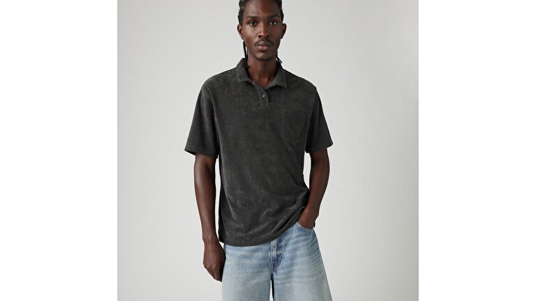 Terry Pocket Polo Tişört