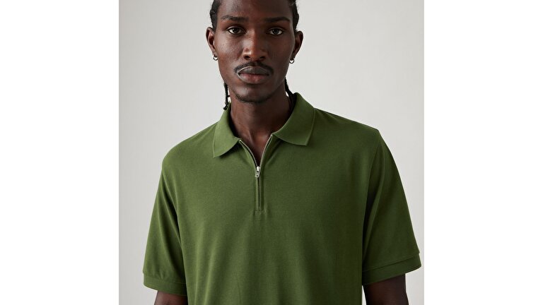 Zip Polo Tişört