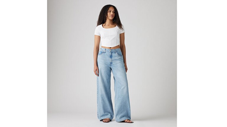 Cinch Baggy Kadın Jean Pantolon - Invested Indigo