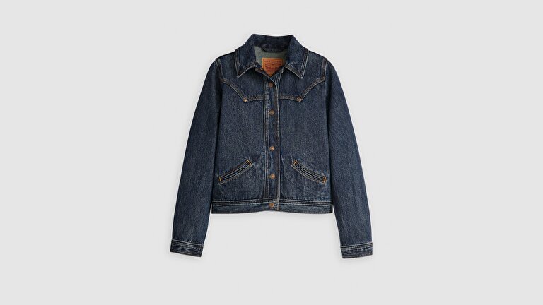 Original Trucker Jean Ceket