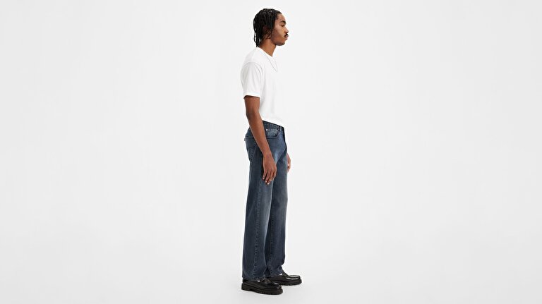 501® Levi's® Original Erkek Jean Pantolon - Blue Black Stretch