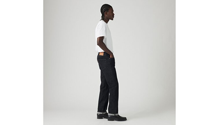 501® Levi's Original Selvedge Erkek Jean Pantolon - Big Step Rinse