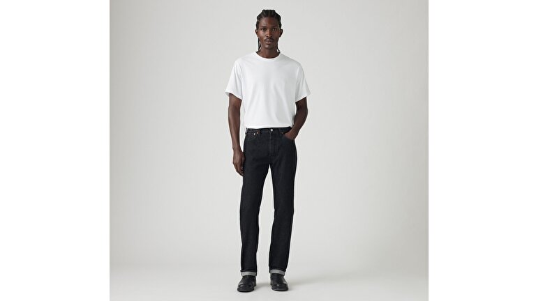 501® Levi's Original Selvedge Erkek Jean Pantolon - Big Step Rinse