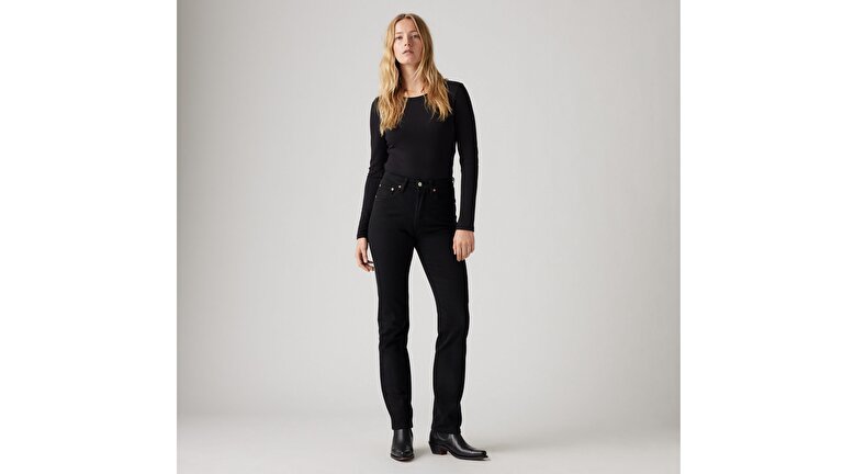 501® Original Kadın Jean Pantolon - Black Sprout T2