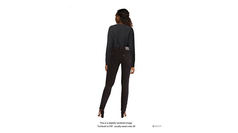 721 Yüksel Bel Skinny Fit Kadın Jean Pantolon - Soft