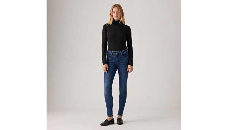 721™ High Rise Skinny Kadın Jean Pantolon - Tenacious Dark