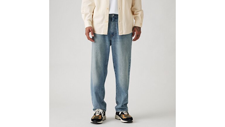 568™ Loose Straight Lightweight Cotton Linen Erkek Jean Pantolon
