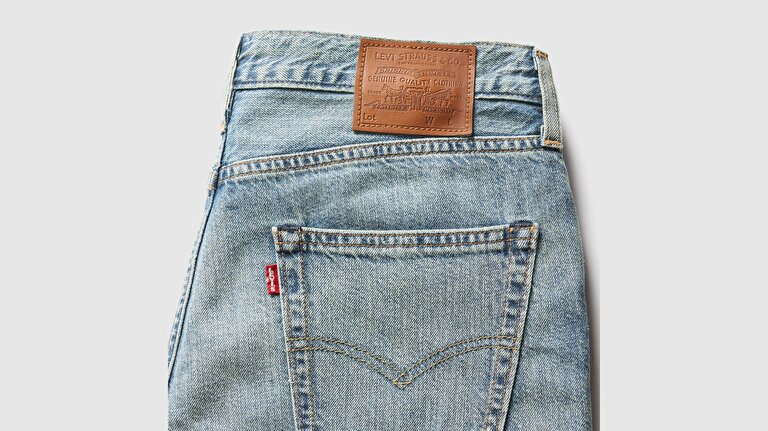 568™ Loose Straight Lightweight Cotton Linen Erkek Jean Pantolon