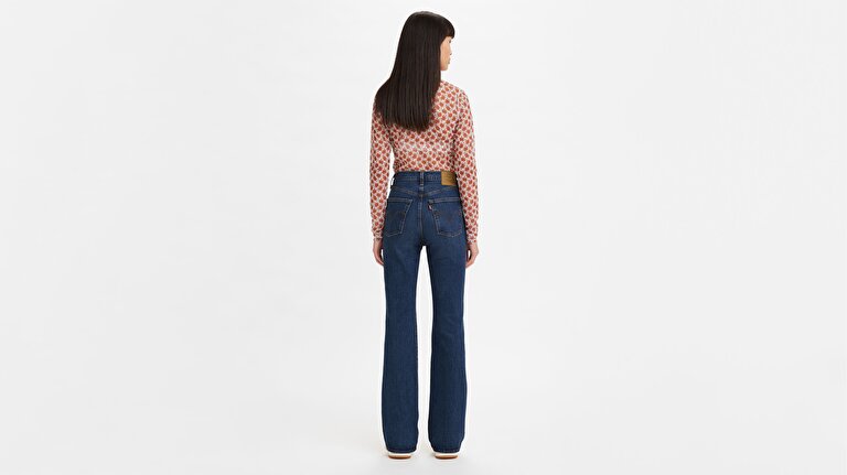 Ribcage Bootcut Kadın Jean Pantolon - Turn Up