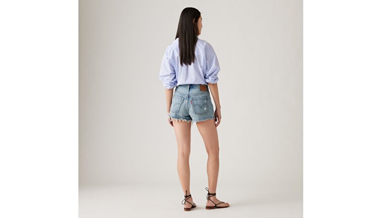 501® Original High Rise Jean Kadın Pantolon - Vague Finish