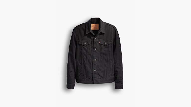 The Trucker Jacket Berkman Siyah Erkek Trucker