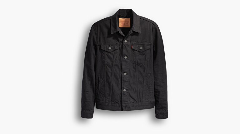 The Trucker Jacket Berkman Siyah Erkek Trucker