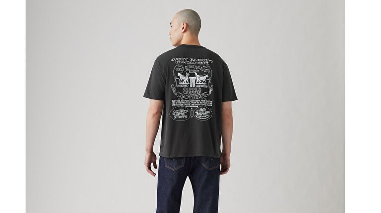 Vintage Fit Graphic Tişört