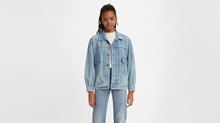 Levi's MADE&CRAFTED TYPE 2nd セカンド Mトルコ製 Levi's® Made & Crafted® Tucked Type II Trucker Ceket 123347