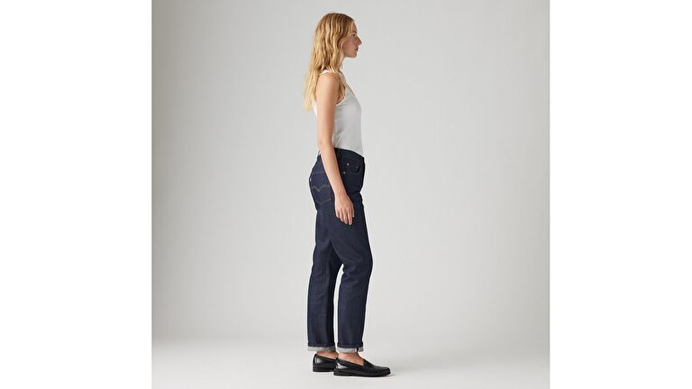 501® Original Selvedge Kadın Jean Pantolon - Lined Up Selvedge