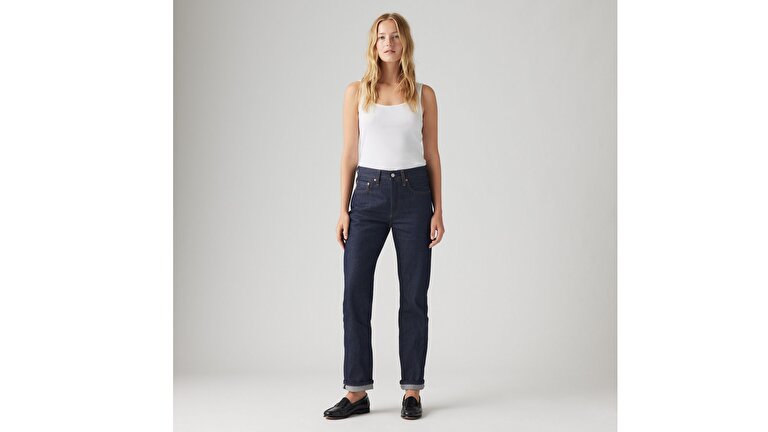 501® Original Selvedge Kadın Jean Pantolon - Lined Up Selvedge
