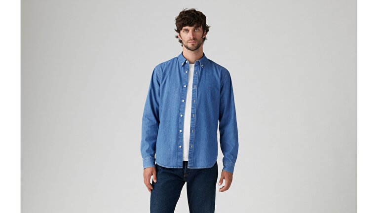 Authentic Button-Down Gömlek