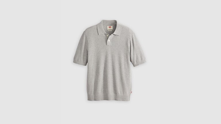 Sweater Knit Polo Kazak