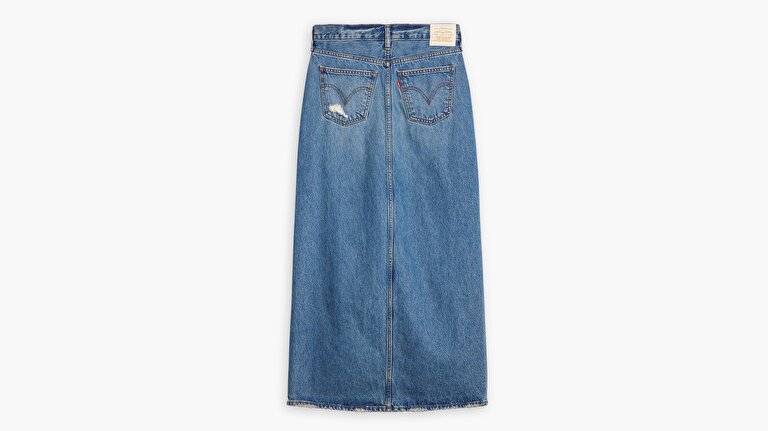 Ankle Column Denim Etek