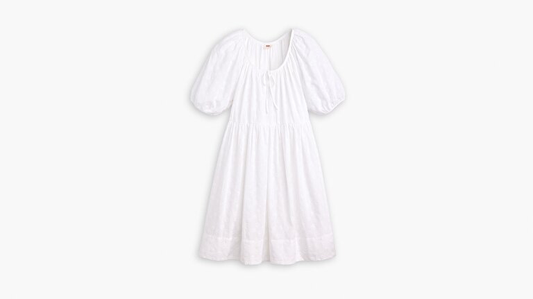 Jaylee Short-Sleeve Mini Elbise