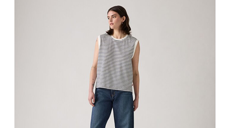 Boxy Tank Top Bluz