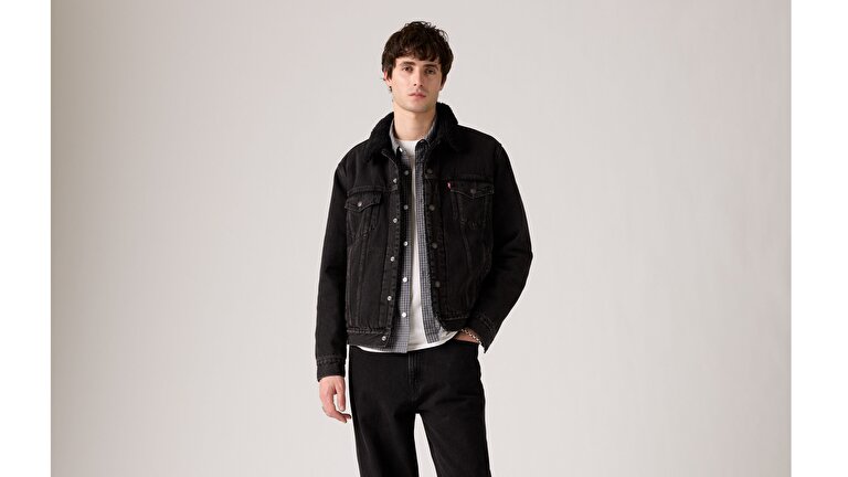 Type 3 Sherpa Trucker Ceket