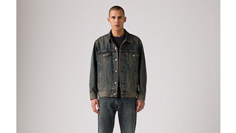 Relaxed Fit Trucker Ceket