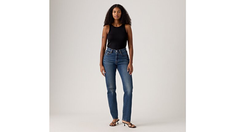 501® Curve Kadın Jean Pantolon - Cold Summer 126527 | Levi's TR