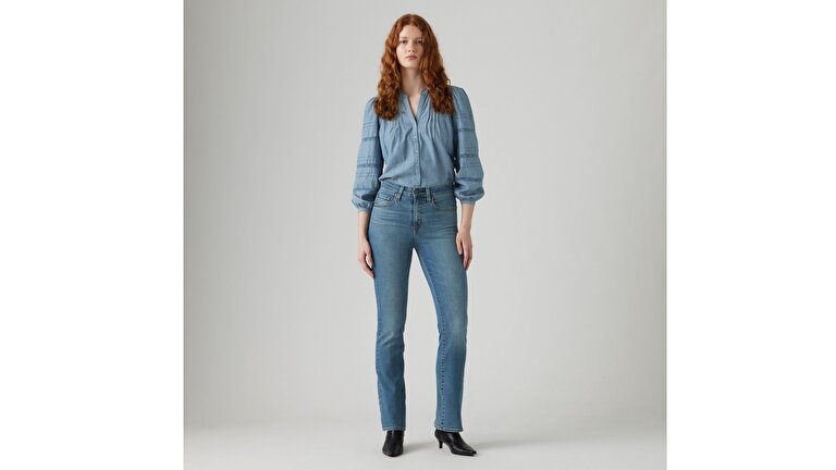 725® High Rise Bootcut Kadın Jean Pantolon - Hint Of Tint