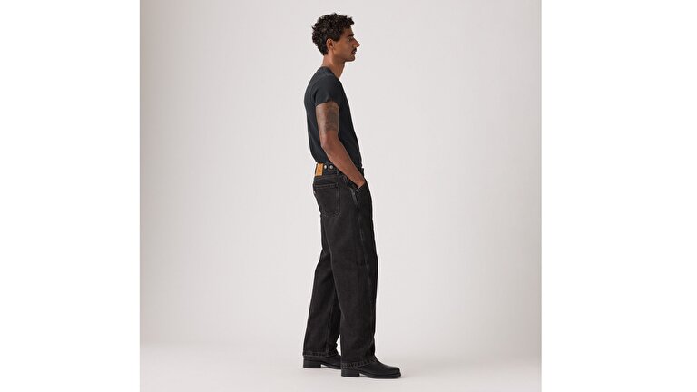 Baggy Barrel Erkek Jean Pantolon - Forget Me Nots