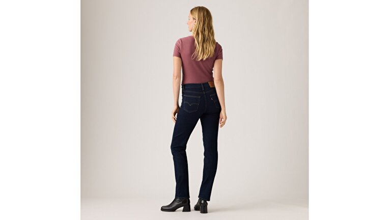 724™ High Rise Straight Kadın Jean Pantolon - Face Away