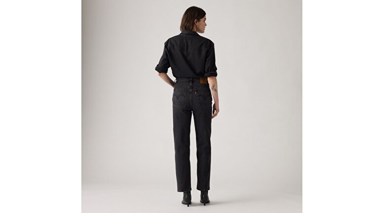 Ribcage Straight Ankle Kadın Jean Pantolon - Loom About