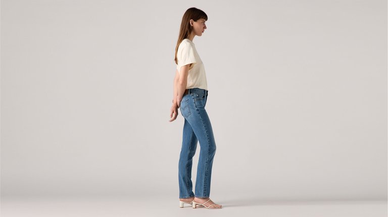 724™ High Rise Straight Kadın Jean Pantolon - Kick Start