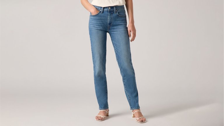 724™ High Rise Straight Kadın Jean Pantolon - Kick Start