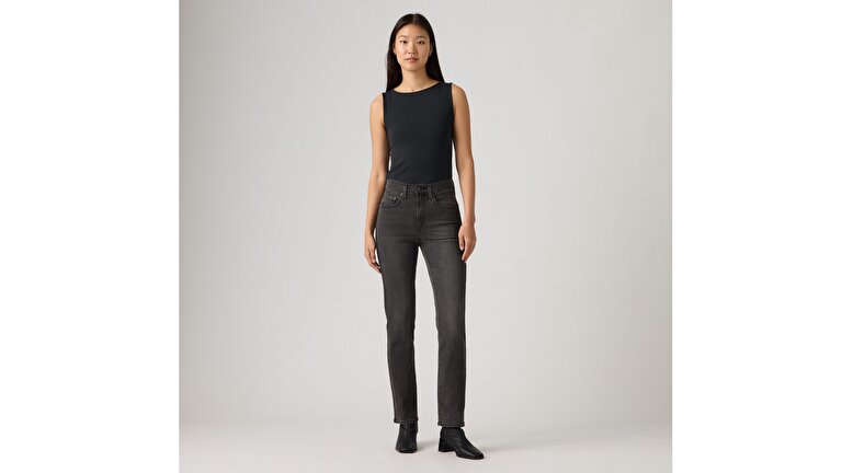 724™ High Rise Straight Kadın Jean Pantolon - Beneath The Shado