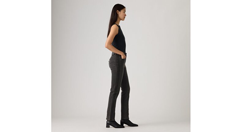 724™ High Rise Straight Kadın Jean Pantolon - Beneath The Shado
