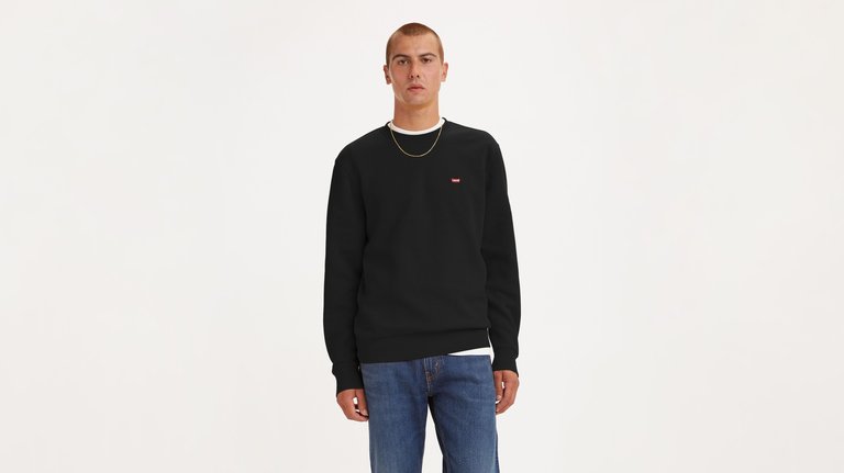 CORE NG CREW SWEATSHIRT MINERAL BLACK BR