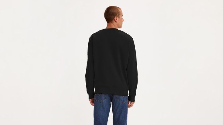 CORE NG CREW SWEATSHIRT MINERAL BLACK BR