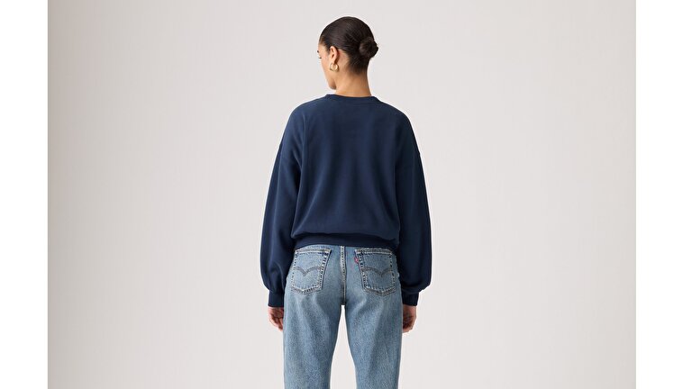 Graphic Vintage Boxy Sweatshirt