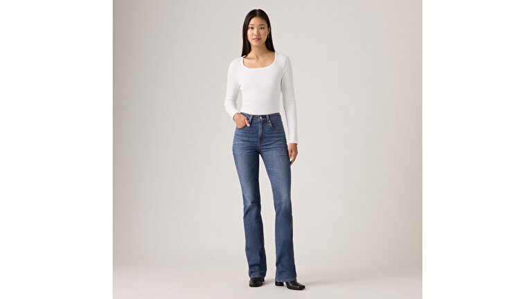725™ High Rise Bootcut Kadın Jean Pantolon - Cool The Bubbly