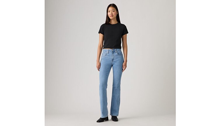 725™ High Rise Bootcut Lightweight Kadın Jean Pantolon - Cool Keeper