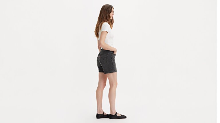501® Mid Thigh Kadın Jean Şort