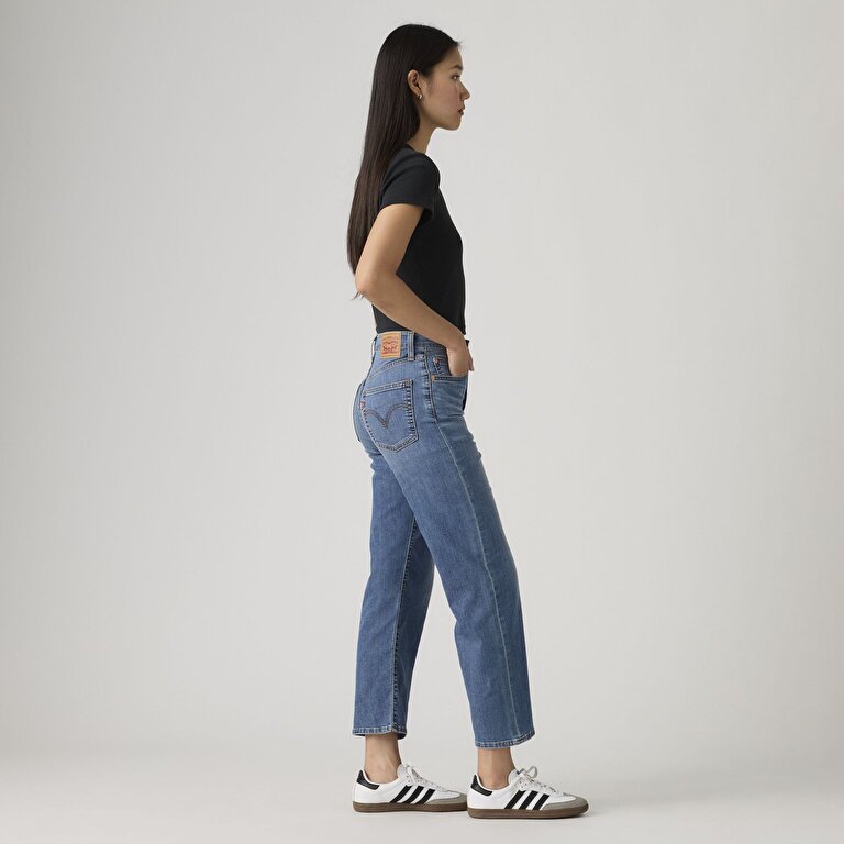 Ribcage Straight Ankle Kadın Jean Pantolon - Curious Cool